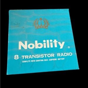 Teal Nobility Model 832N Transistor Radio